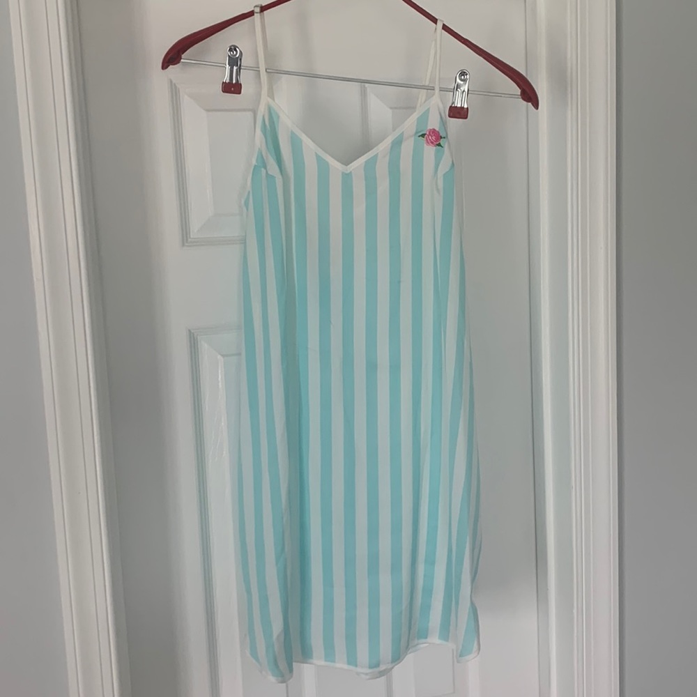 Striped nightgown